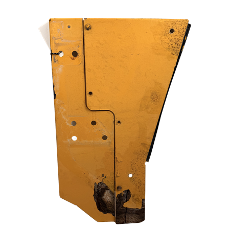 Motorplåt vänster bakre hjulhus